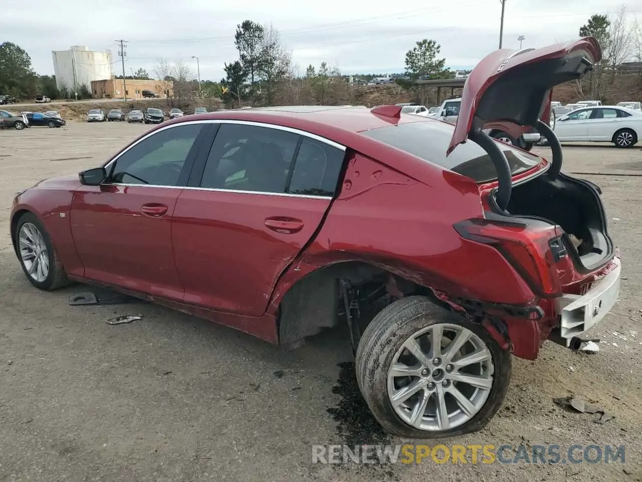 2 Photograph of a damaged car 1G6DW5RK9R0129520 CADILLAC CT5 2024