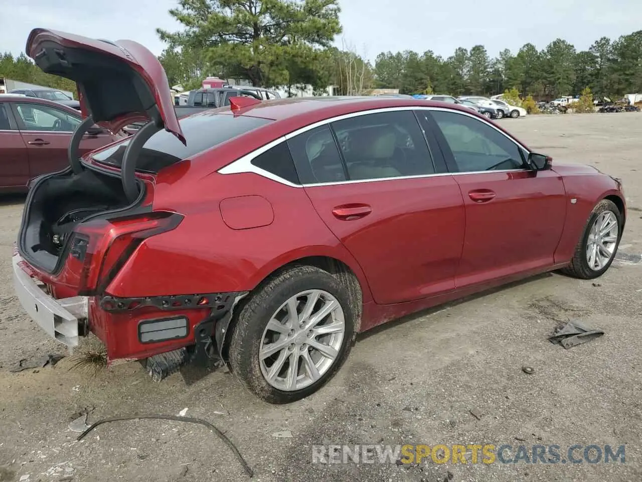 3 Photograph of a damaged car 1G6DW5RK9R0129520 CADILLAC CT5 2024