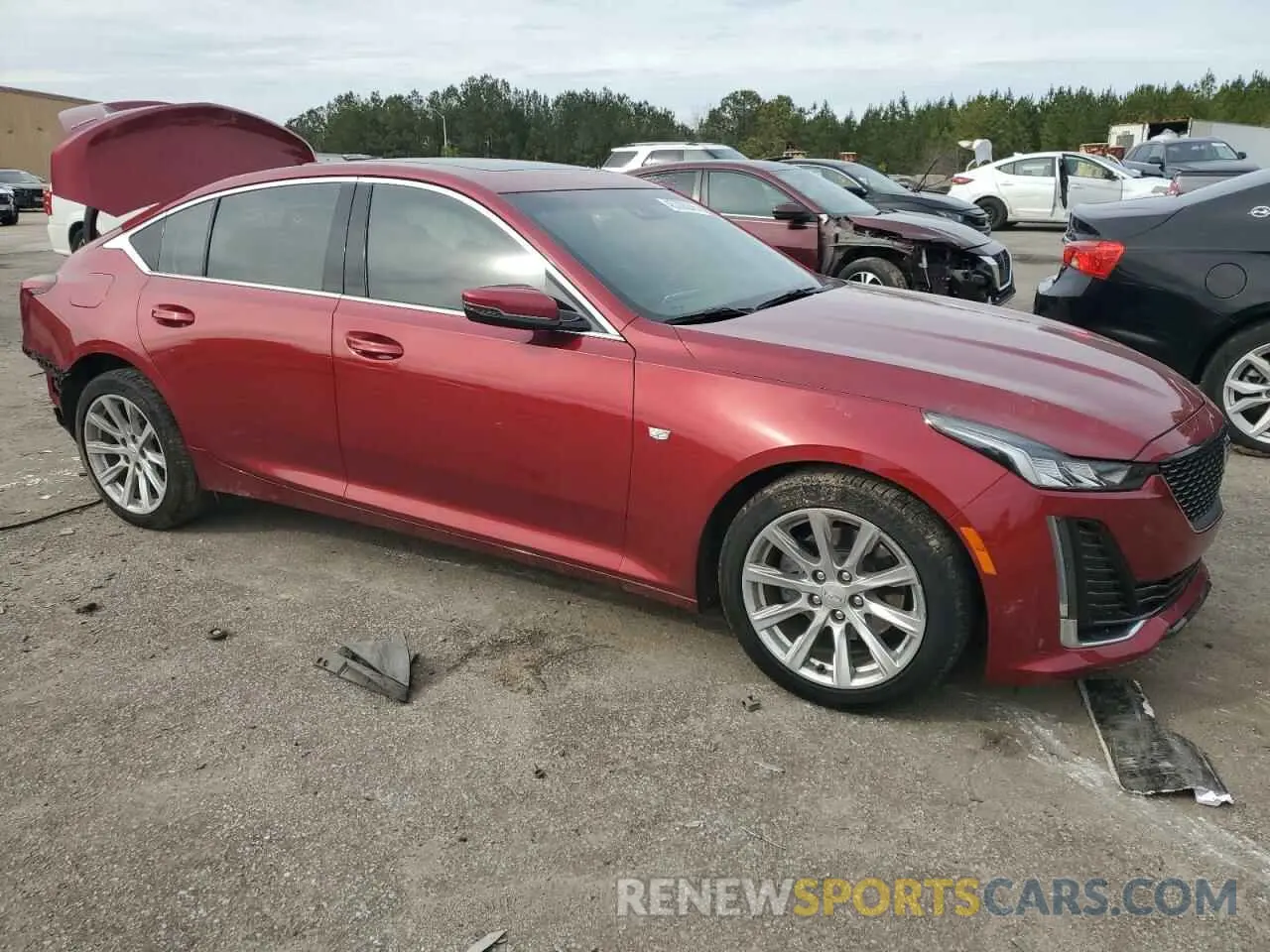 4 Photograph of a damaged car 1G6DW5RK9R0129520 CADILLAC CT5 2024