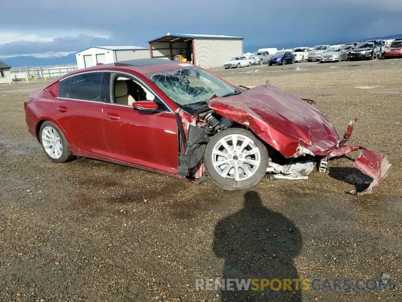 4 Photograph of a damaged car 1G6DW5RKXR0123595 CADILLAC CT5 2024