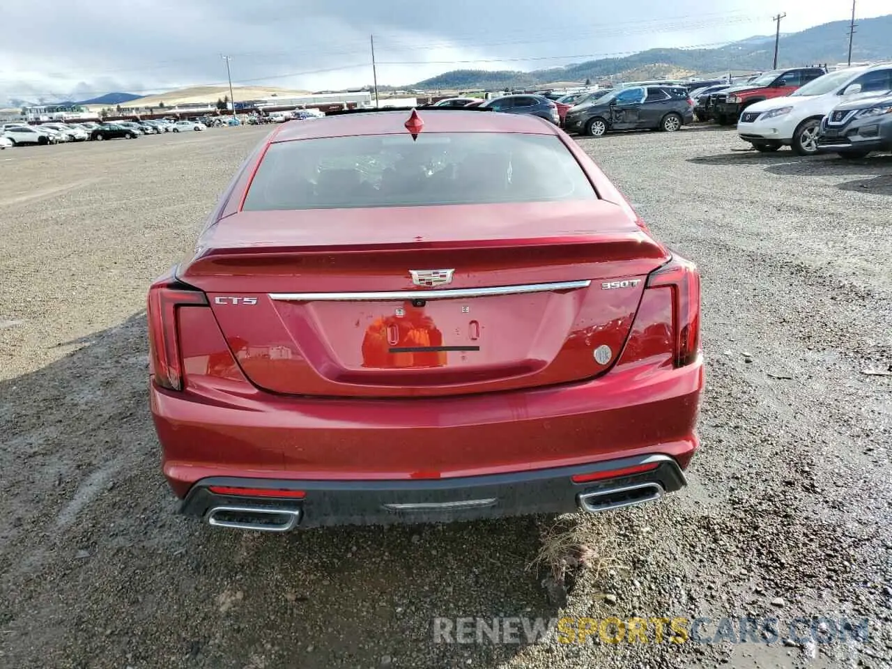 6 Photograph of a damaged car 1G6DW5RKXR0123595 CADILLAC CT5 2024