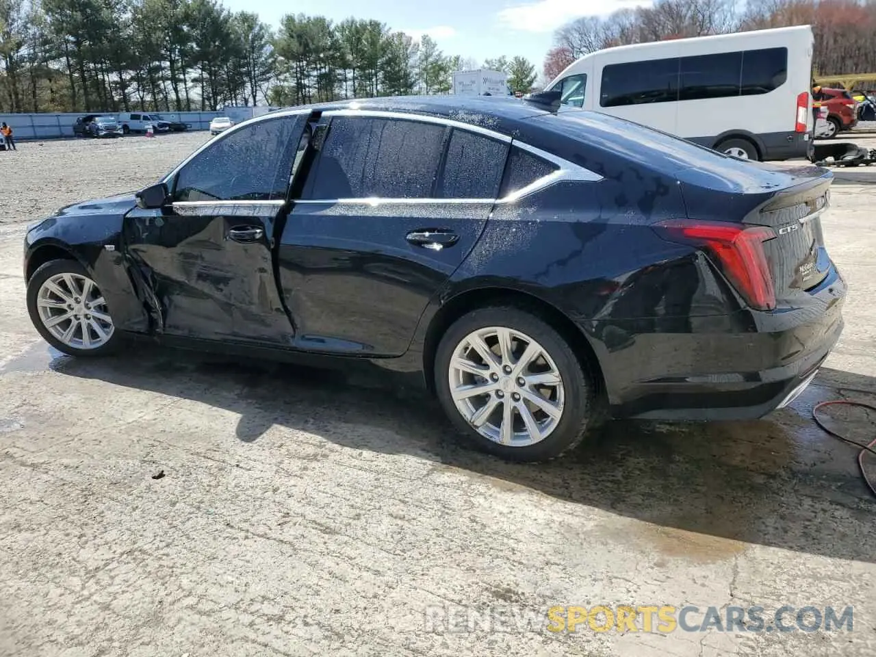 2 Photograph of a damaged car 1G6DX5RK0R0127765 CADILLAC CT5 2024