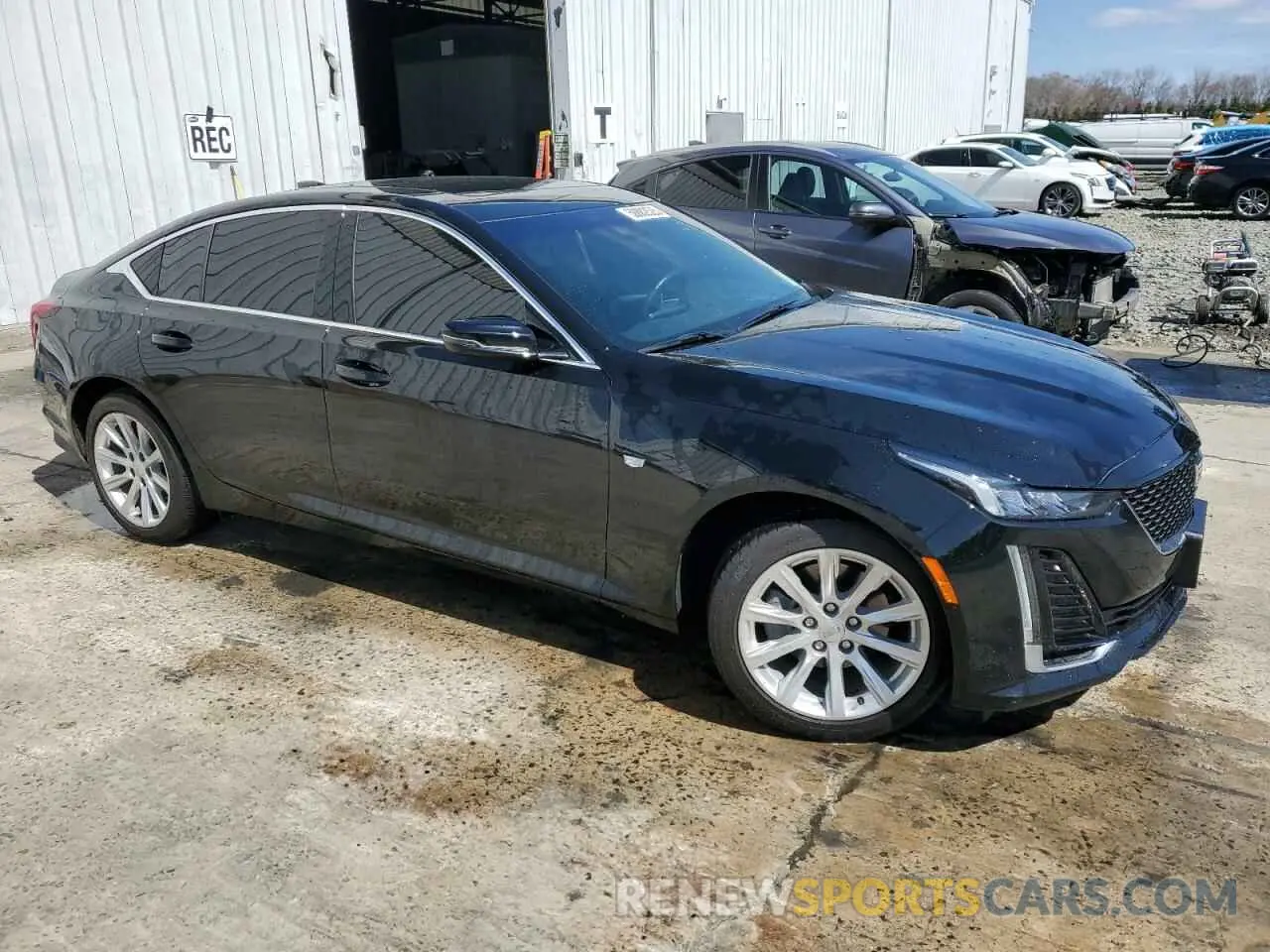 4 Photograph of a damaged car 1G6DX5RK0R0127765 CADILLAC CT5 2024