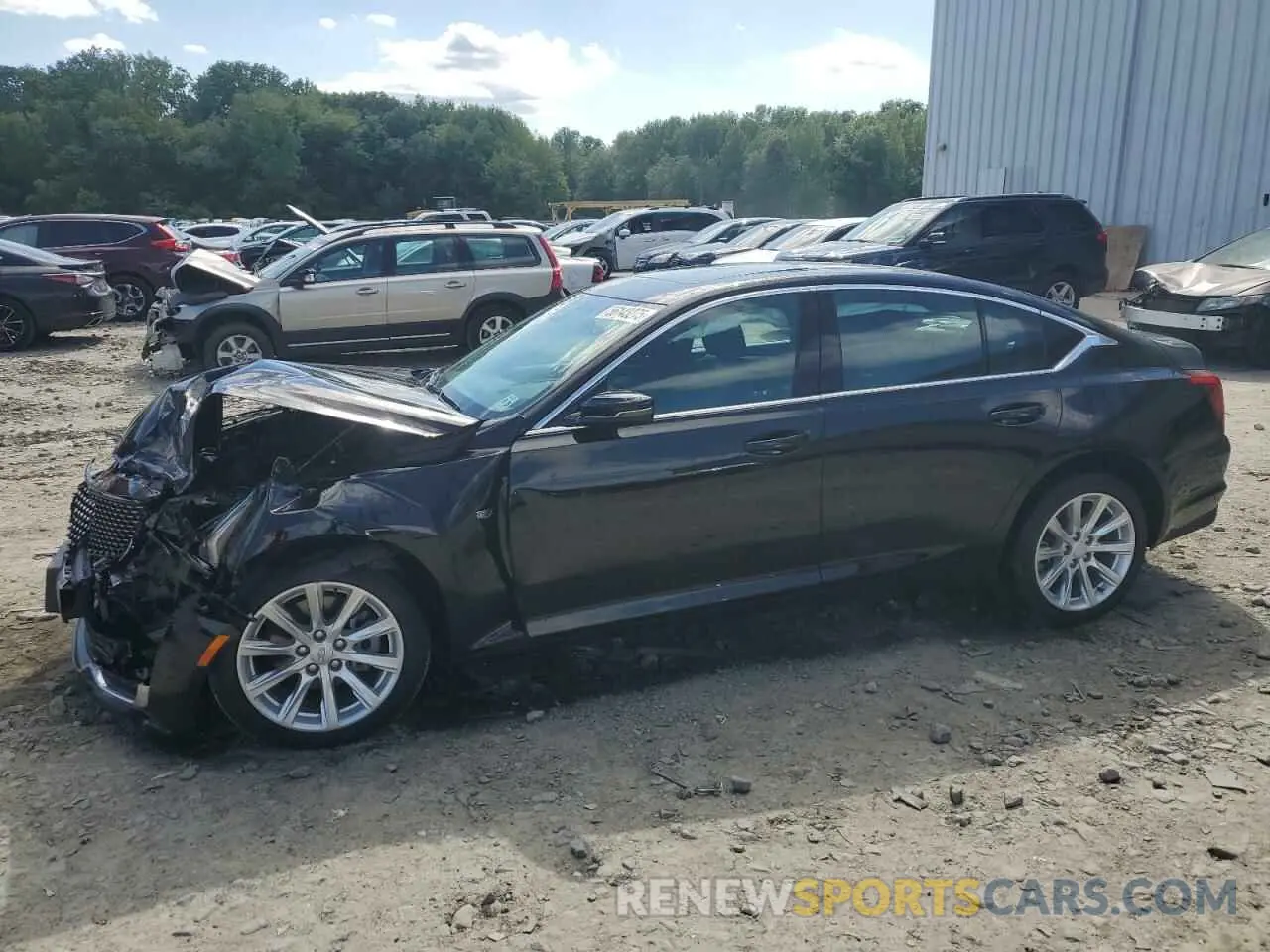 1 Photograph of a damaged car 1G6DX5RK0R0128950 CADILLAC CT5 2024