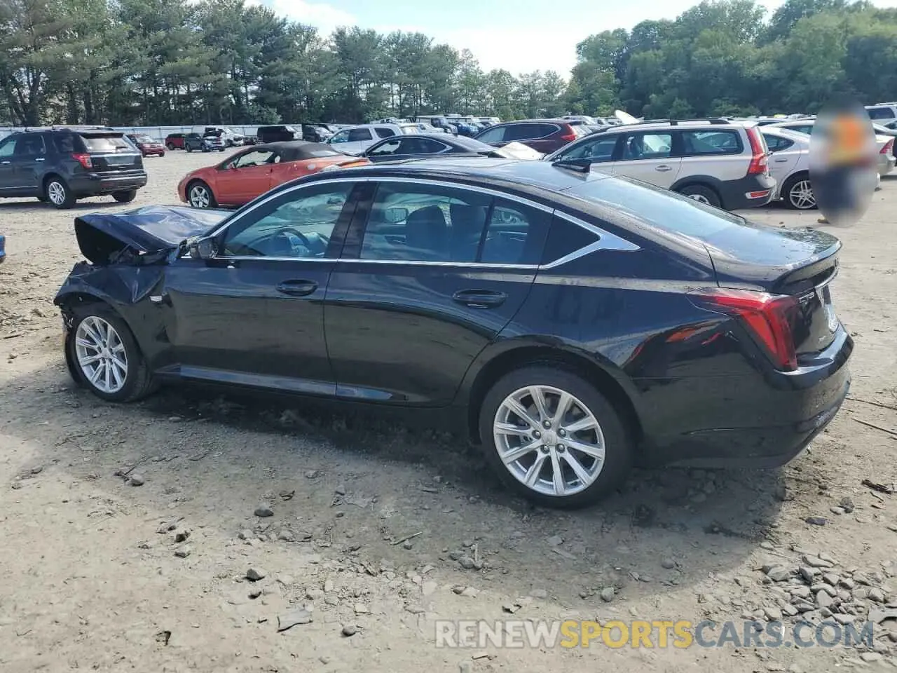 2 Photograph of a damaged car 1G6DX5RK0R0128950 CADILLAC CT5 2024