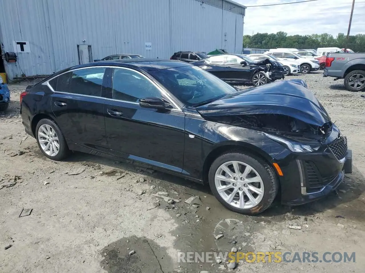 4 Photograph of a damaged car 1G6DX5RK0R0128950 CADILLAC CT5 2024