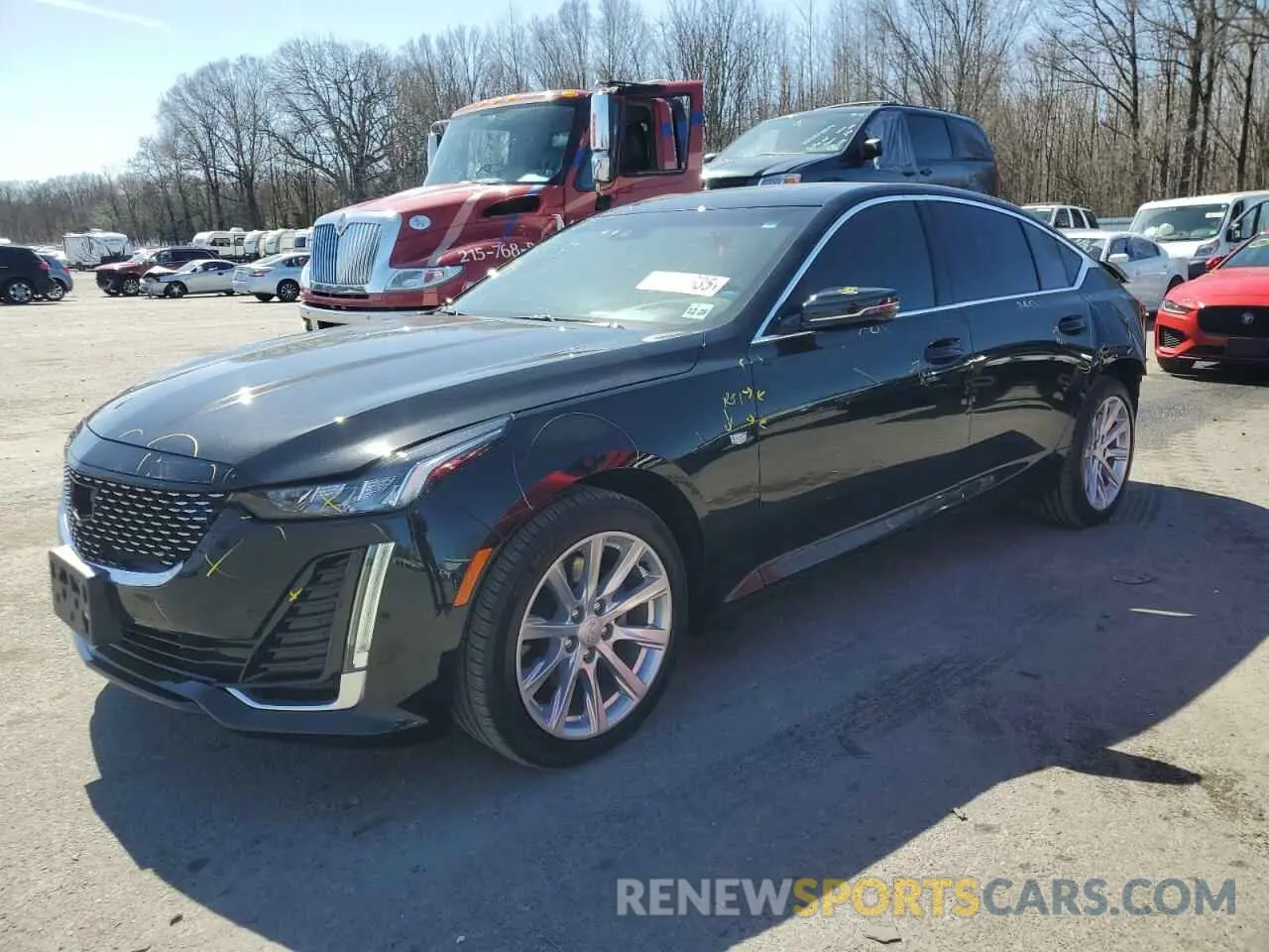 1 Photograph of a damaged car 1G6DX5RK1R0108447 CADILLAC CT5 2024