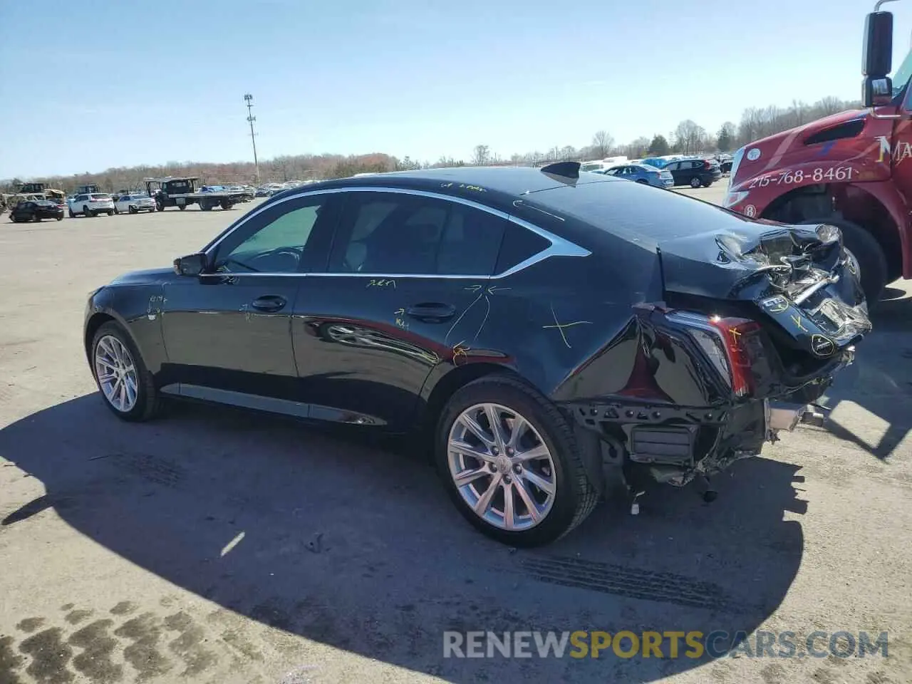 2 Photograph of a damaged car 1G6DX5RK1R0108447 CADILLAC CT5 2024