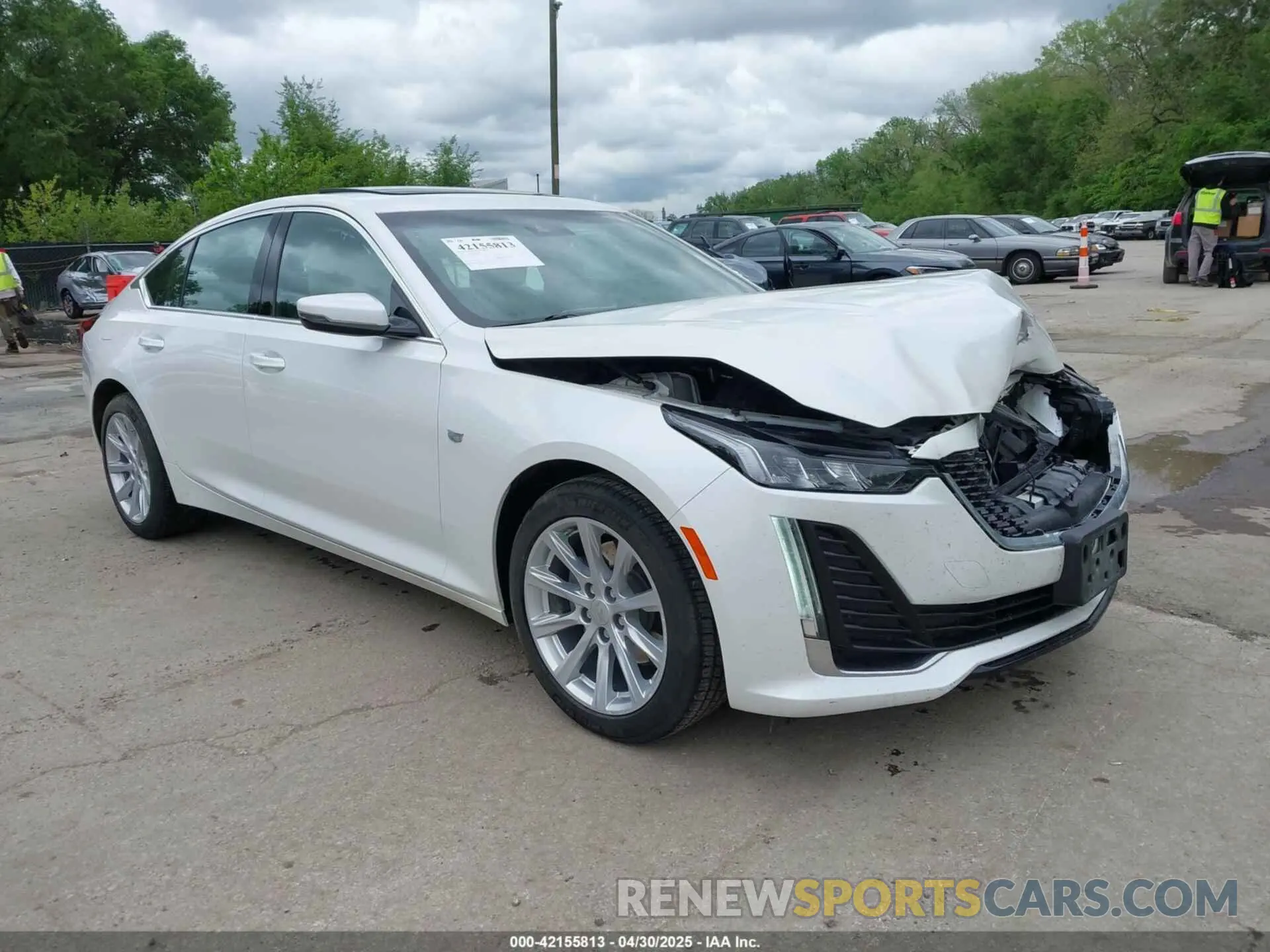1 Photograph of a damaged car 1G6DX5RK5R0103588 CADILLAC CT5 2024