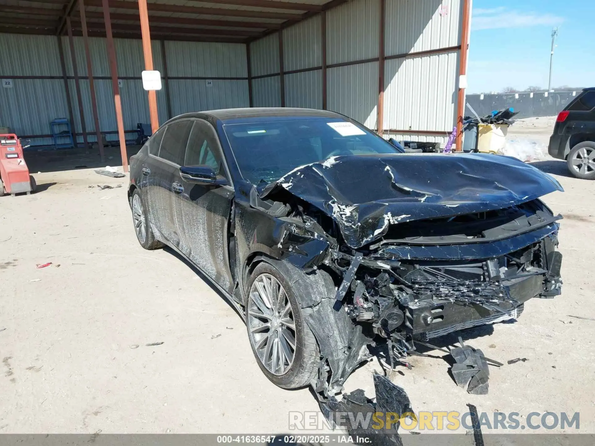 1 Photograph of a damaged car 1G6DN5RK2S0106377 CADILLAC CT5 2025