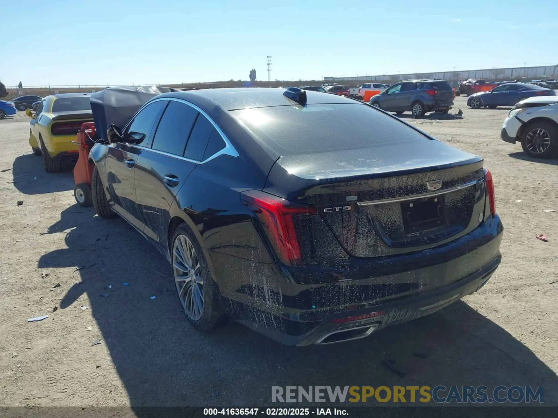 3 Photograph of a damaged car 1G6DN5RK2S0106377 CADILLAC CT5 2025