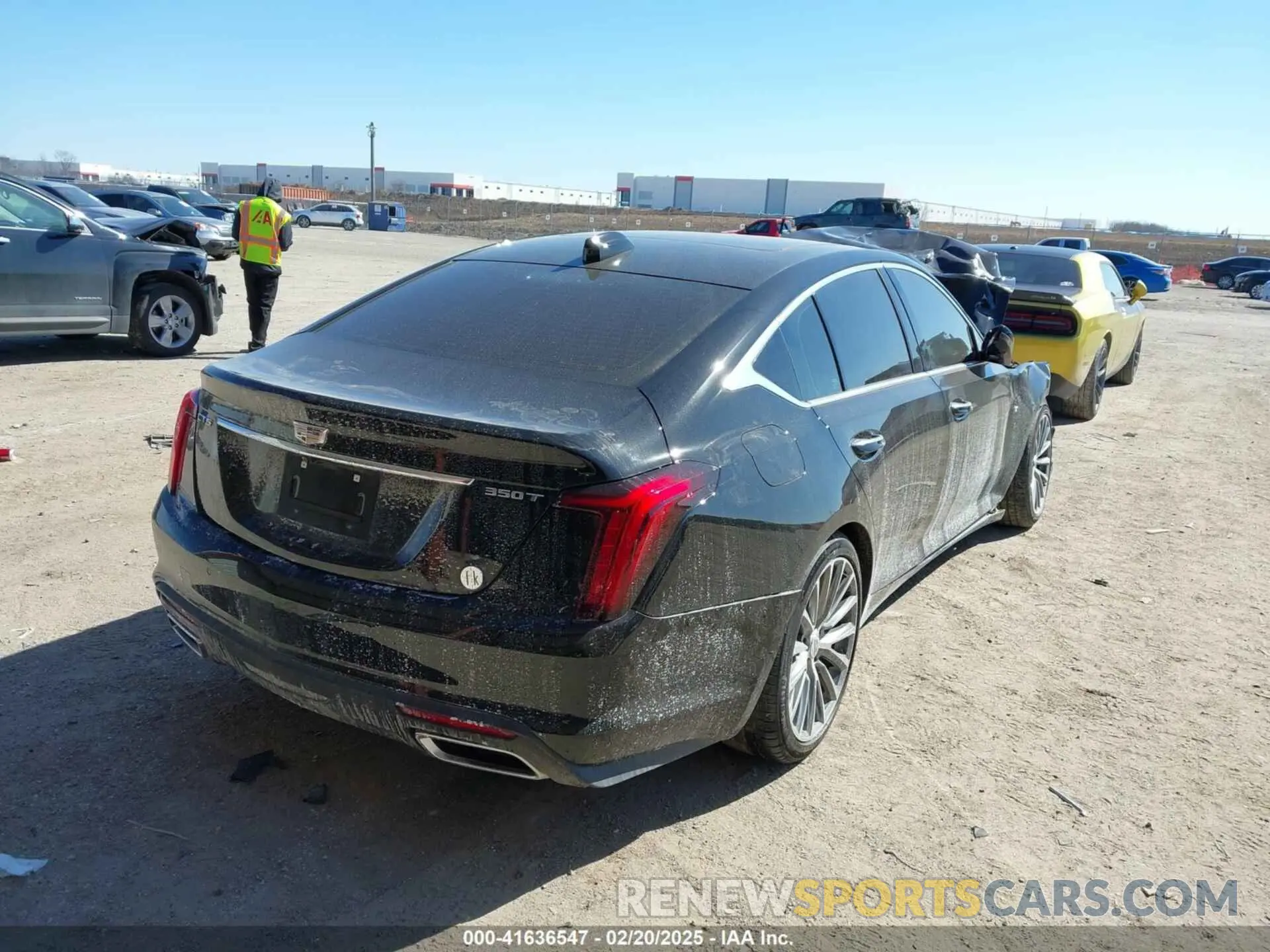 4 Photograph of a damaged car 1G6DN5RK2S0106377 CADILLAC CT5 2025