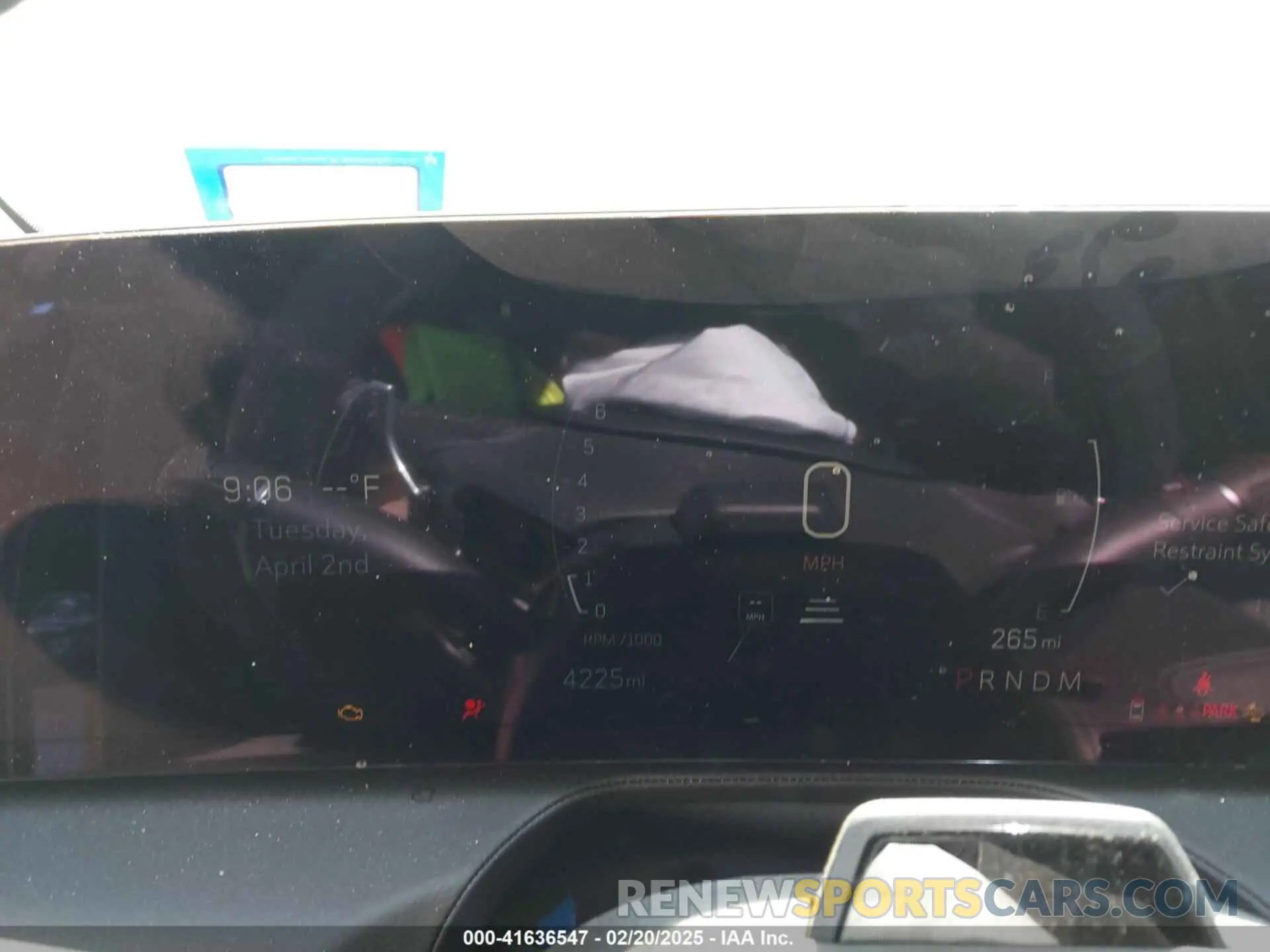 7 Photograph of a damaged car 1G6DN5RK2S0106377 CADILLAC CT5 2025