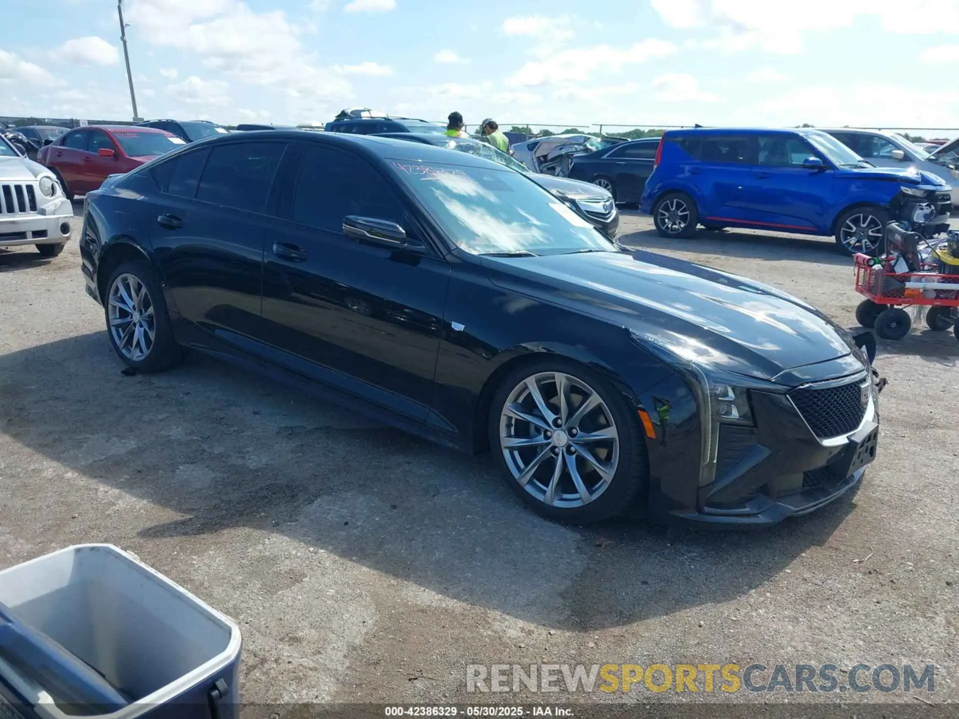 1 Photograph of a damaged car 1G6DP5RK3S0100470 CADILLAC CT5 2025