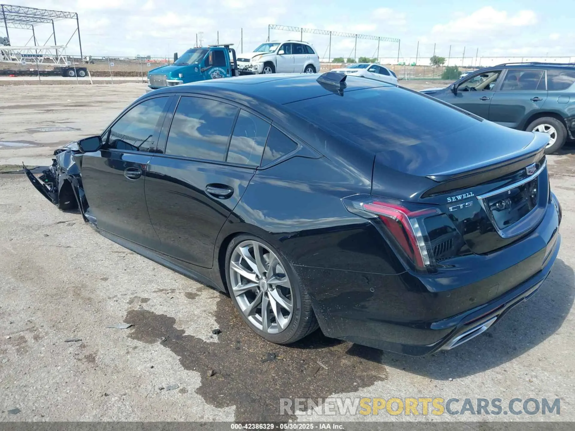 3 Photograph of a damaged car 1G6DP5RK3S0100470 CADILLAC CT5 2025