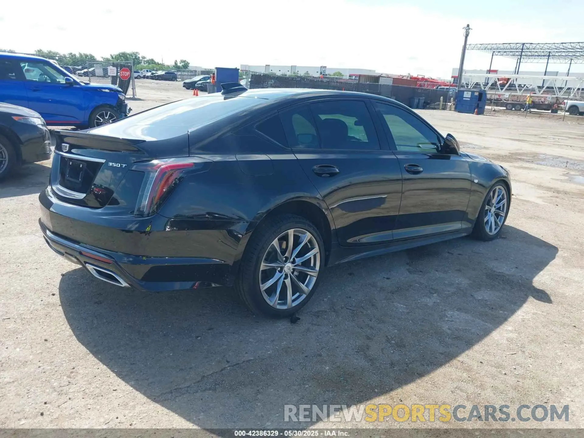 4 Photograph of a damaged car 1G6DP5RK3S0100470 CADILLAC CT5 2025