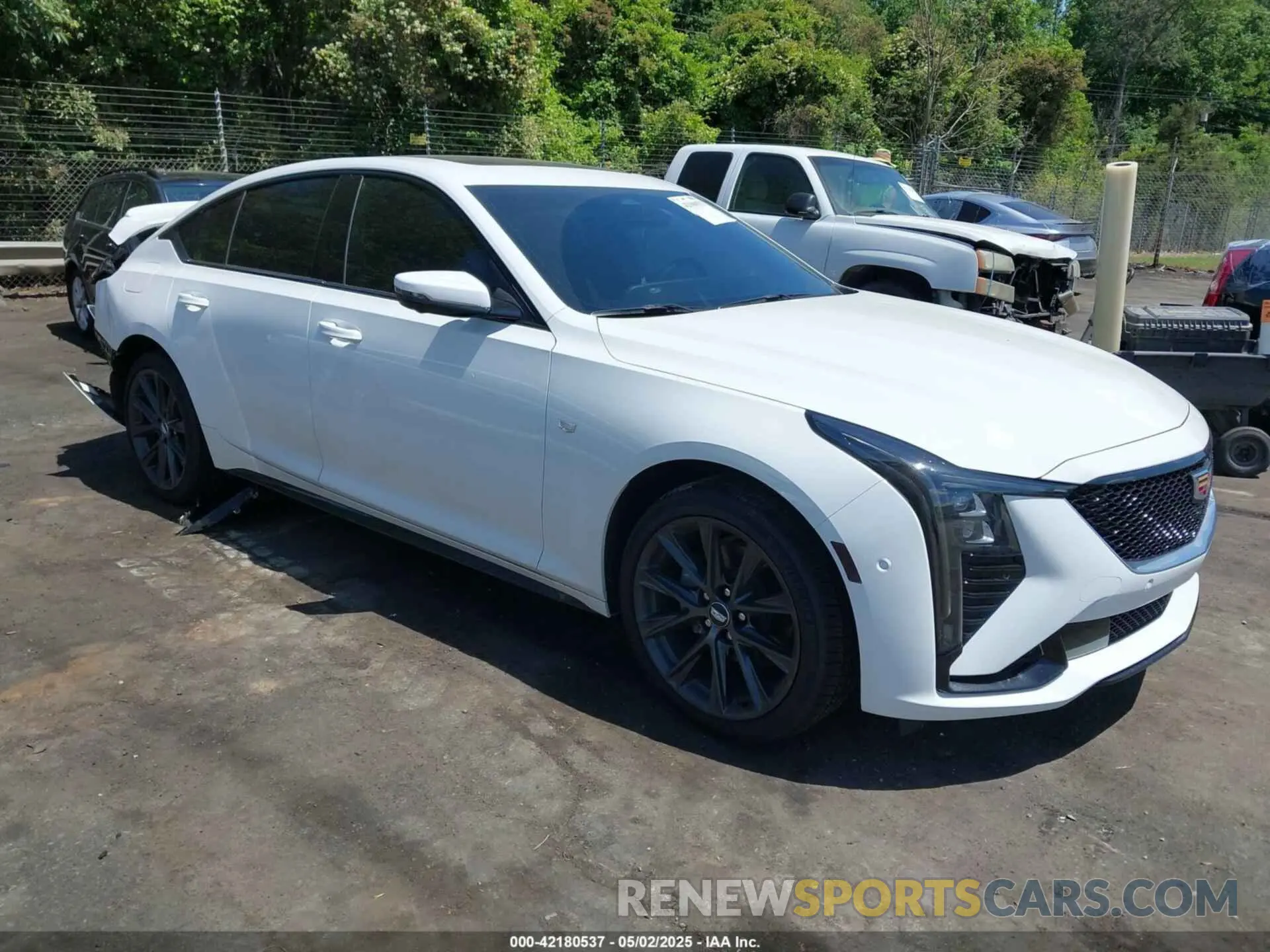 1 Photograph of a damaged car 1G6DU5RKXS0113726 CADILLAC CT5 2025