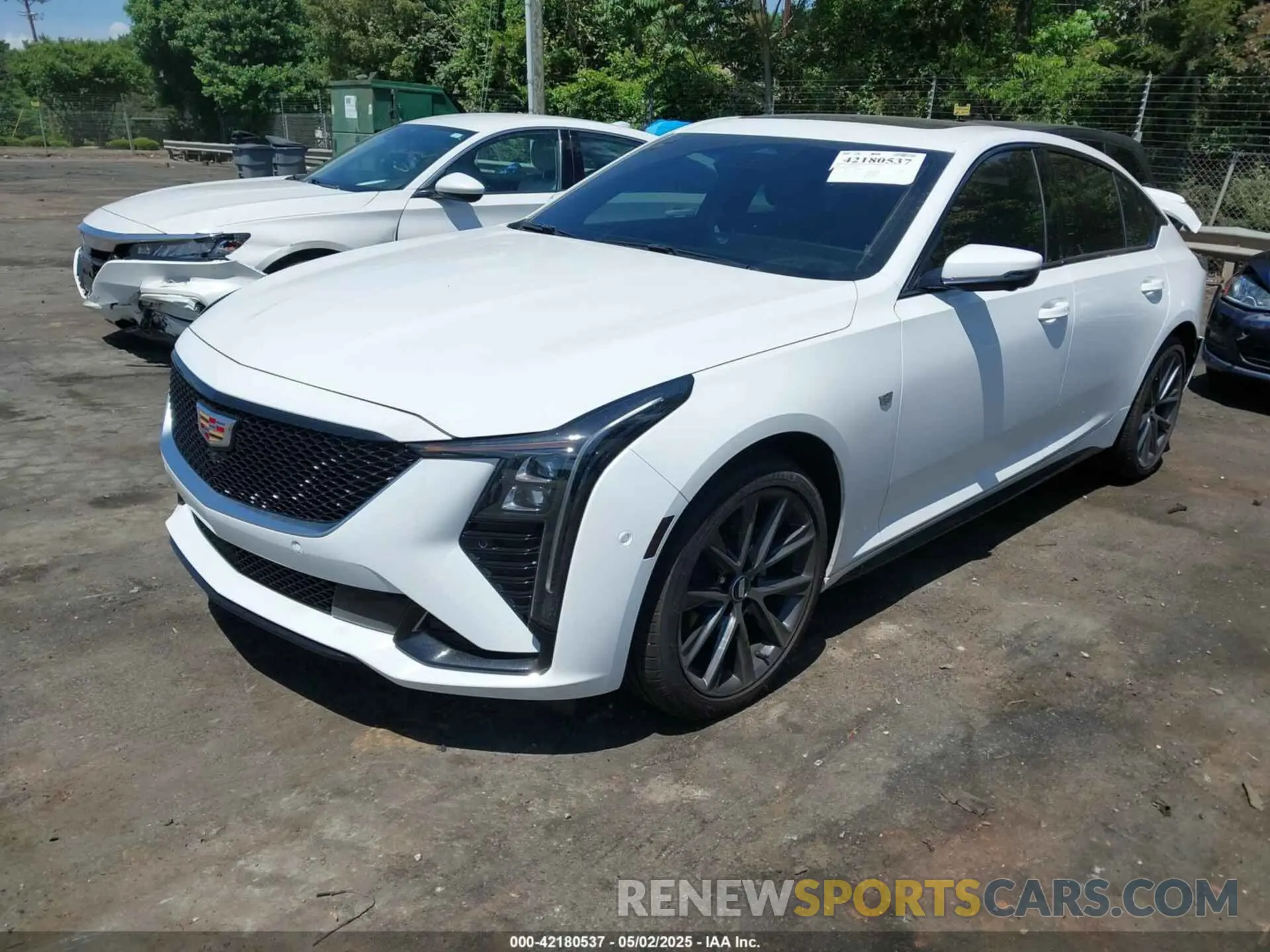 2 Photograph of a damaged car 1G6DU5RKXS0113726 CADILLAC CT5 2025
