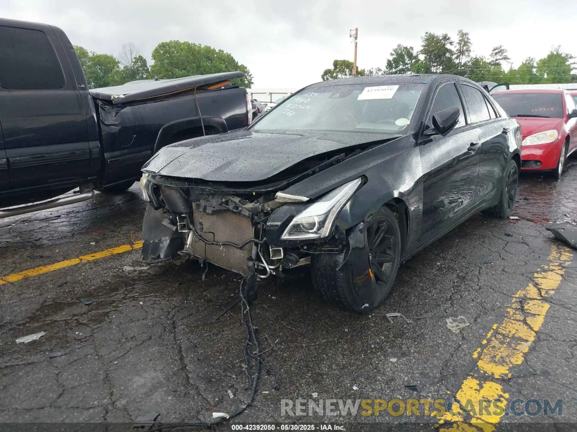 2 Photograph of a damaged car 1G6D25R60N0860474 CADILLAC CT5-V 2022