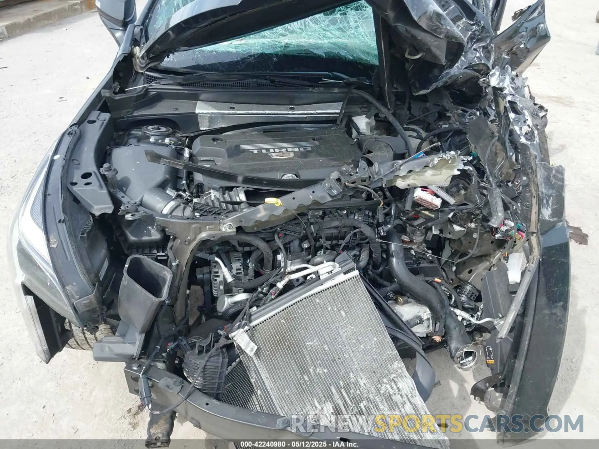 10 Photograph of a damaged car 1G6DR5RW4P0107691 CADILLAC CT5-V 2023