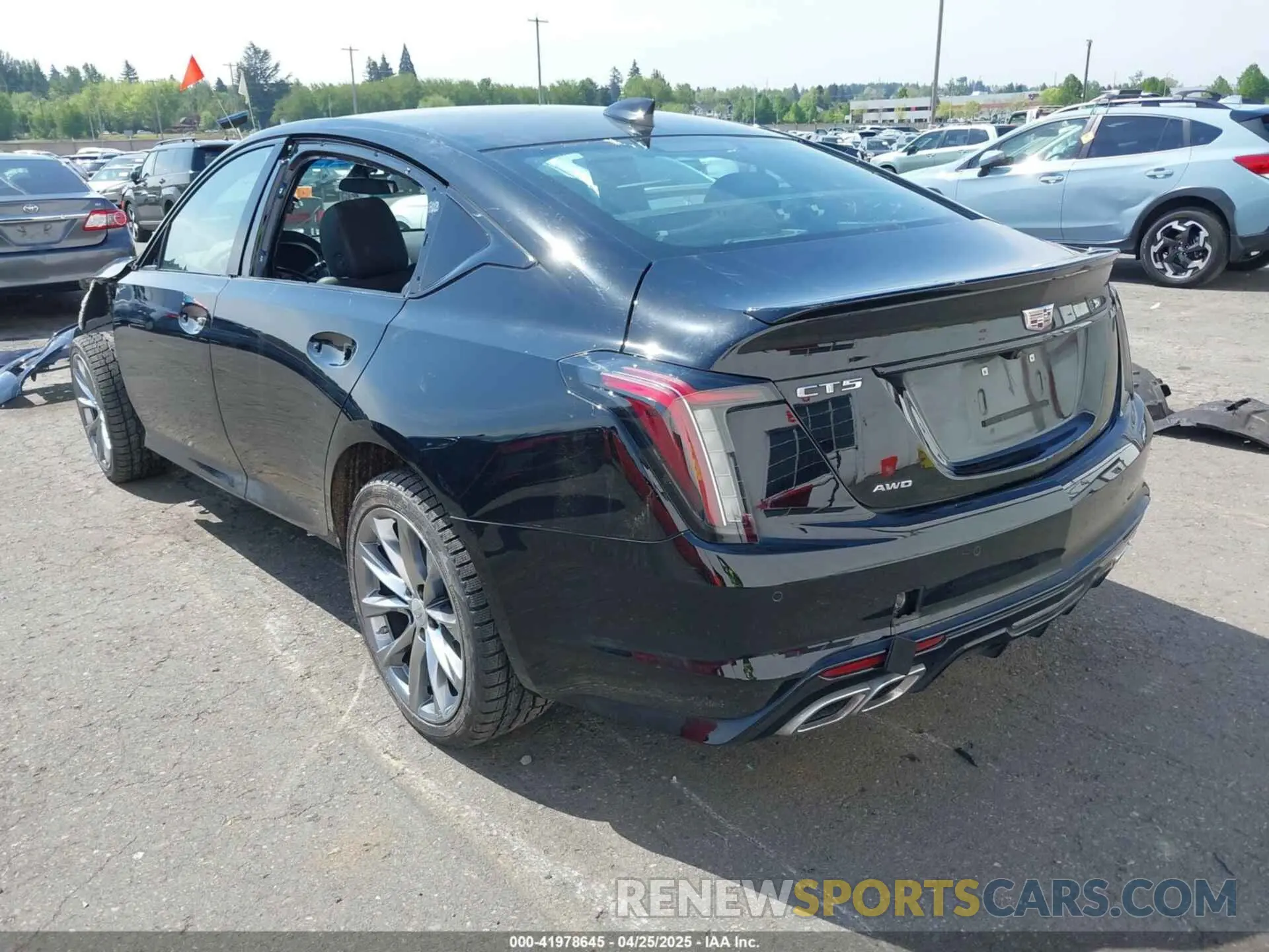 3 Photograph of a damaged car 1G6DV5RW7P0126232 CADILLAC CT5-V 2023