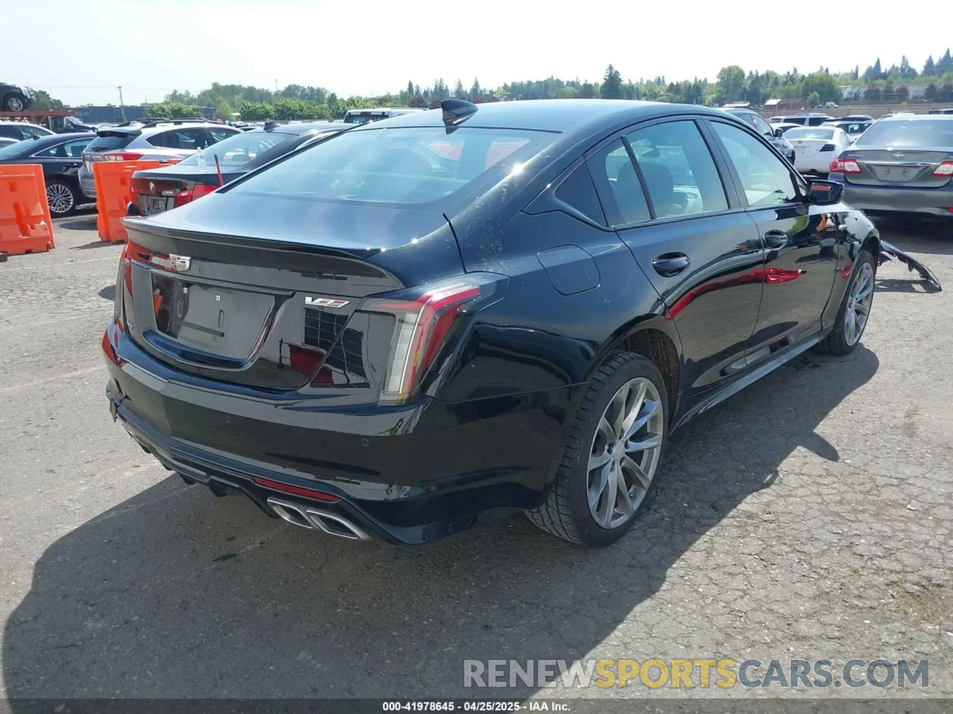 4 Photograph of a damaged car 1G6DV5RW7P0126232 CADILLAC CT5-V 2023