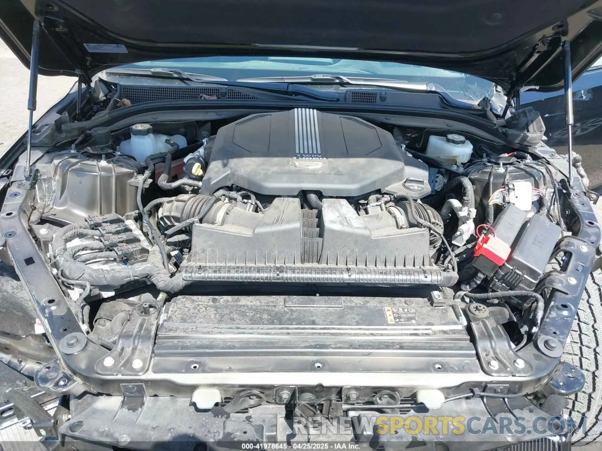 9 Photograph of a damaged car 1G6DV5RW7P0126232 CADILLAC CT5-V 2023