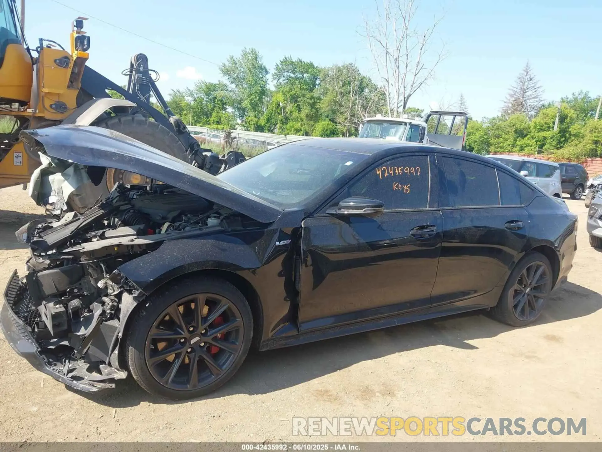 14 Photograph of a damaged car 1G6DV5RWXP0119131 CADILLAC CT5-V 2023