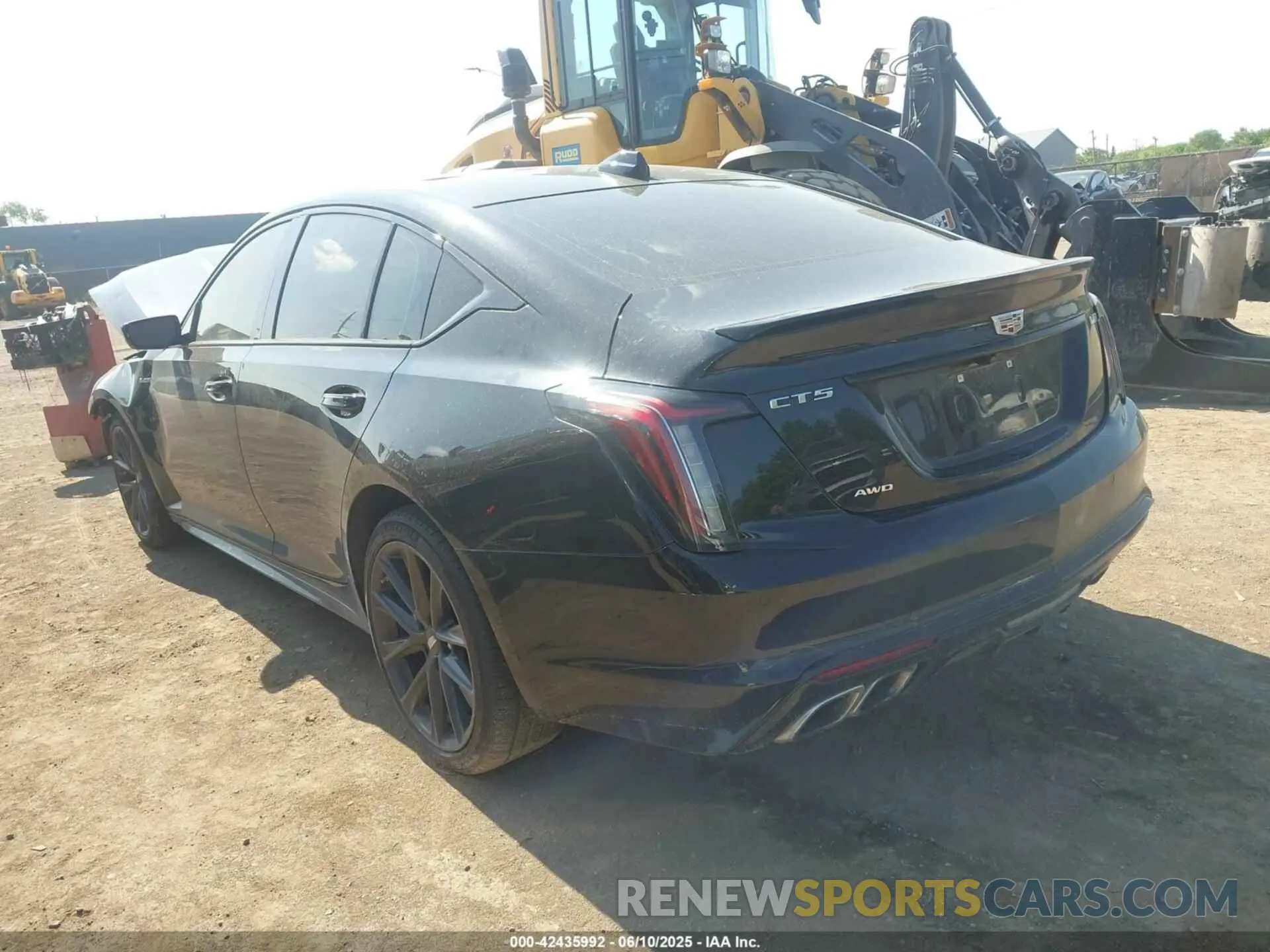 3 Photograph of a damaged car 1G6DV5RWXP0119131 CADILLAC CT5-V 2023