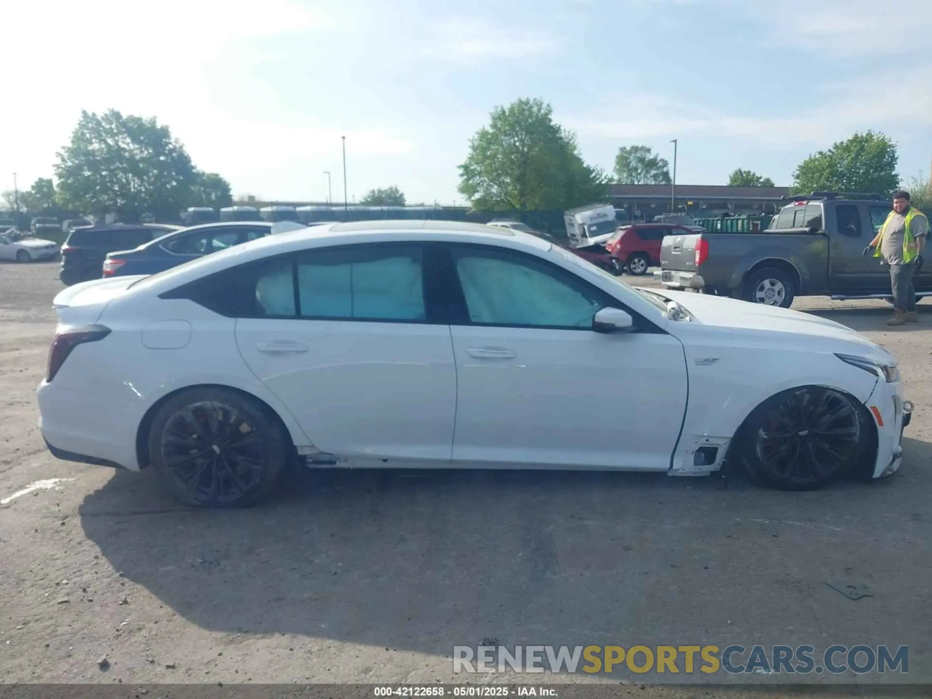 12 Photograph of a damaged car 1G6D25R66R0860548 CADILLAC CT5-V 2024