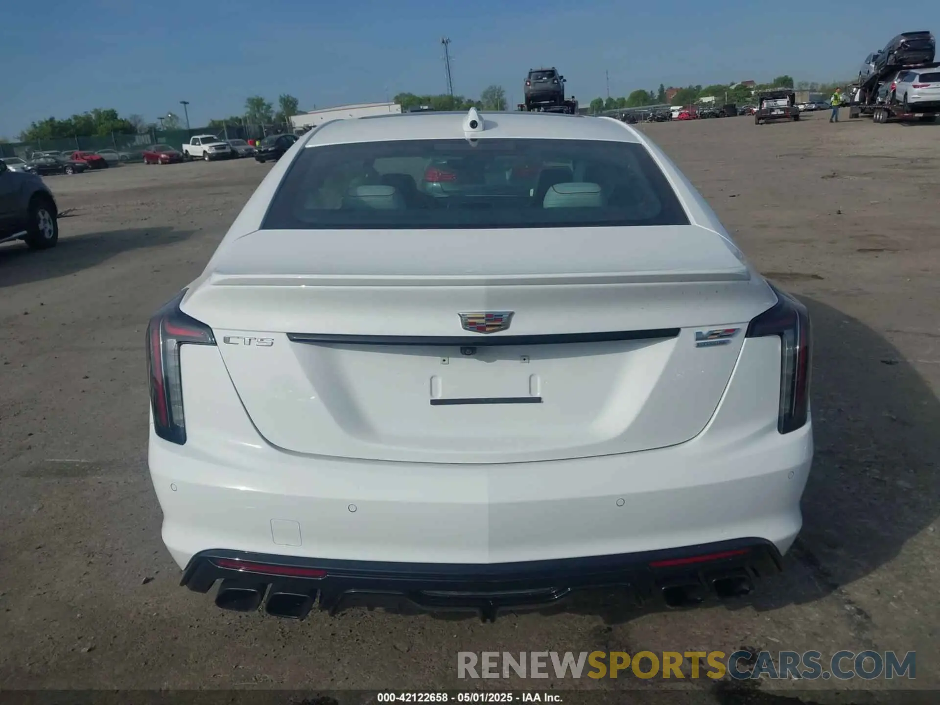 15 Photograph of a damaged car 1G6D25R66R0860548 CADILLAC CT5-V 2024