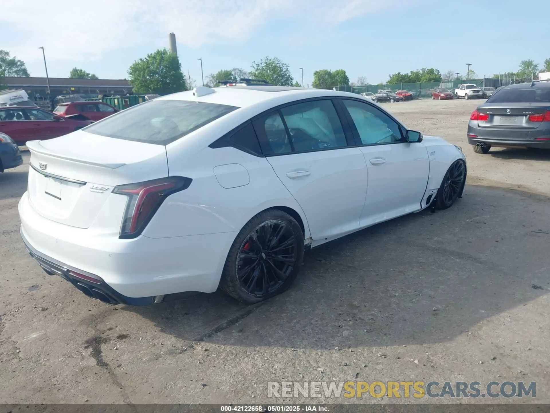 4 Photograph of a damaged car 1G6D25R66R0860548 CADILLAC CT5-V 2024