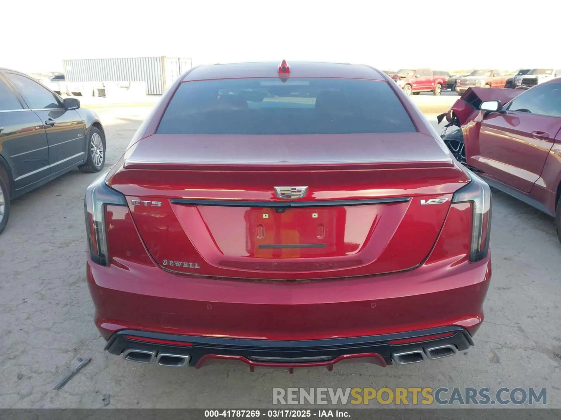 17 Photograph of a damaged car 1G6DR5RW9R0126496 CADILLAC CT5-V 2024