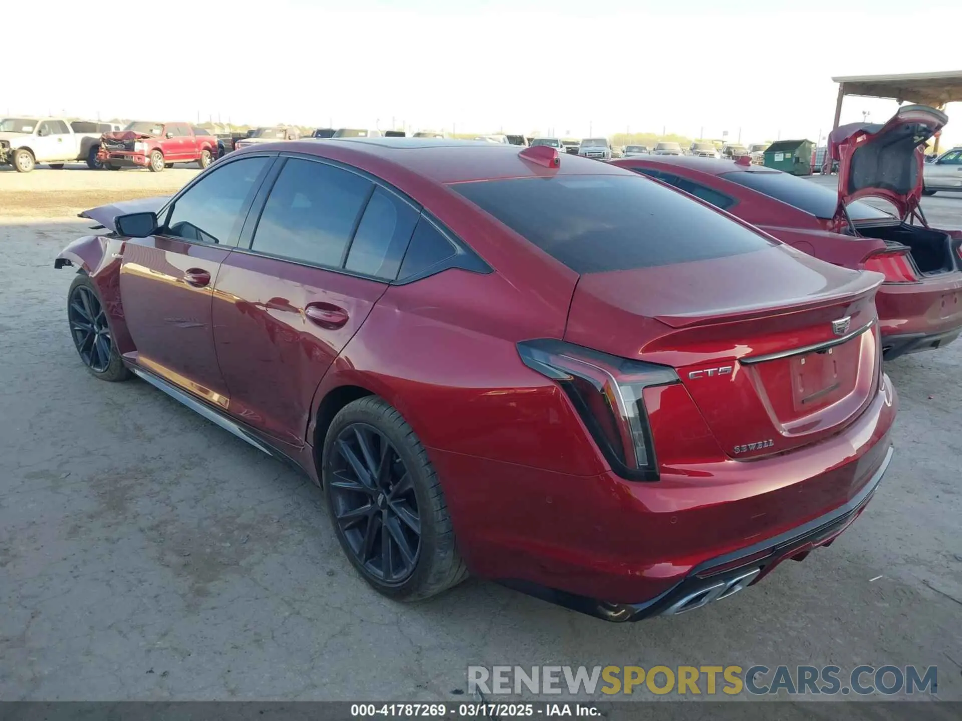 3 Photograph of a damaged car 1G6DR5RW9R0126496 CADILLAC CT5-V 2024