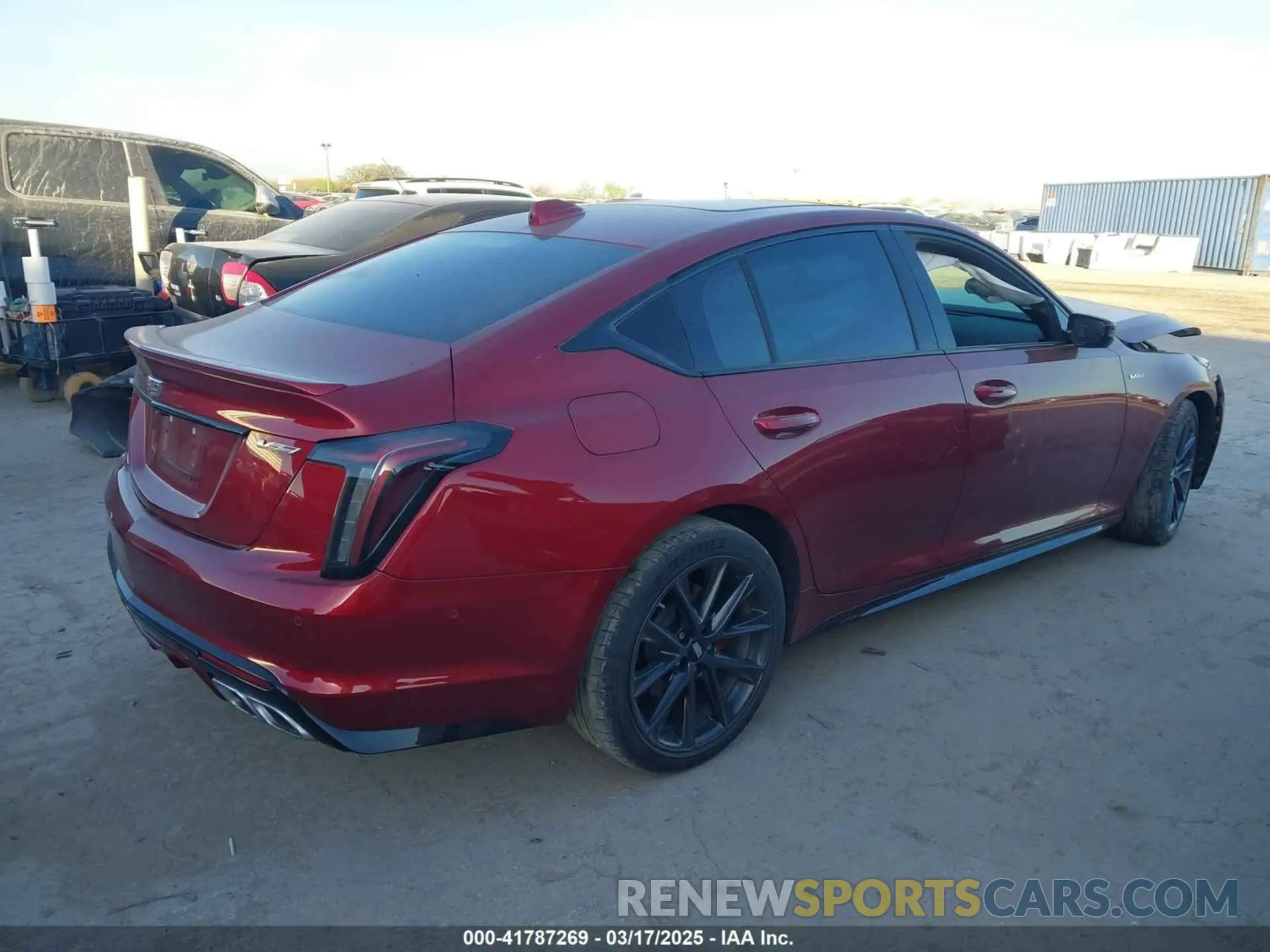 4 Photograph of a damaged car 1G6DR5RW9R0126496 CADILLAC CT5-V 2024