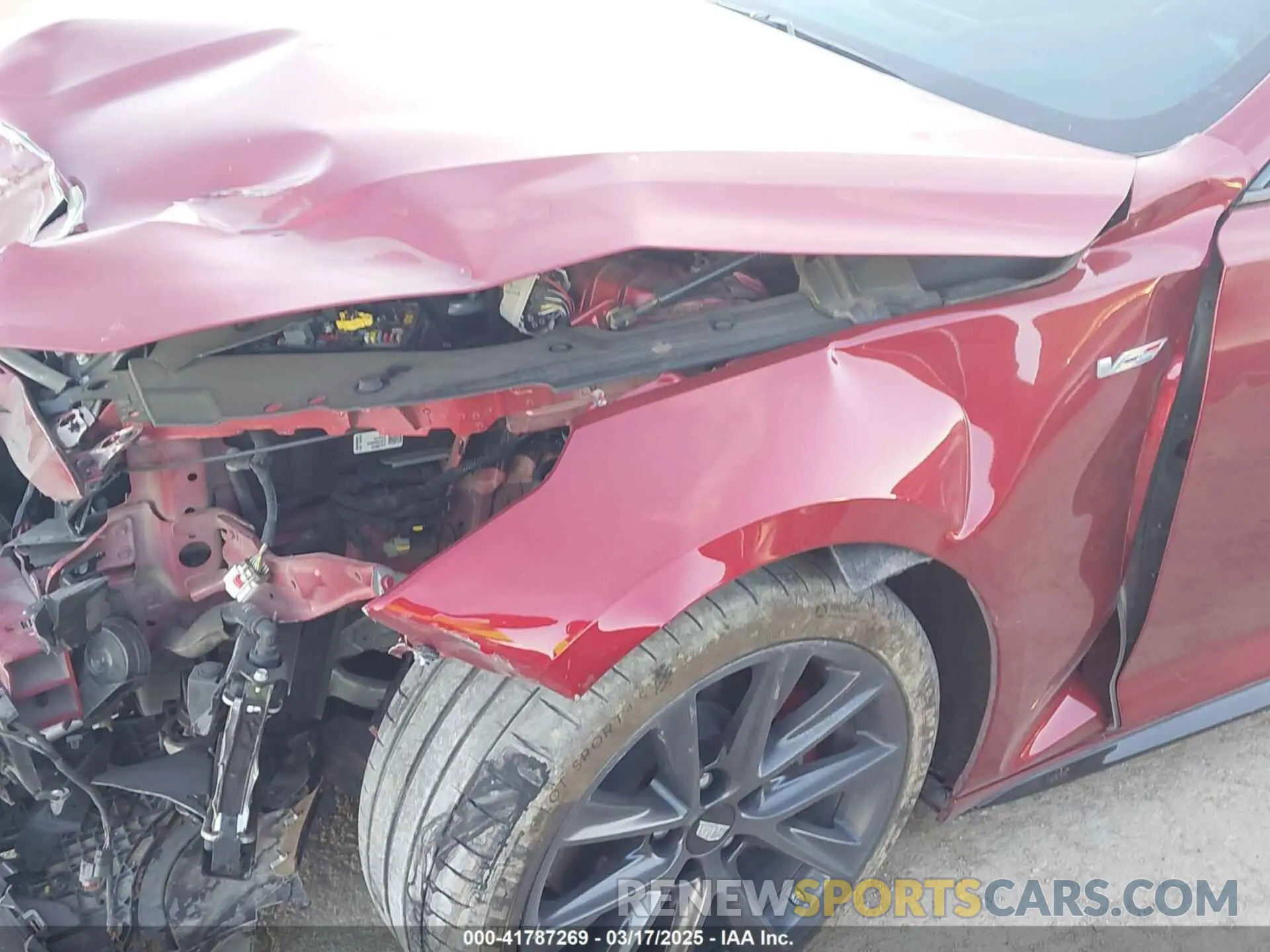 6 Photograph of a damaged car 1G6DR5RW9R0126496 CADILLAC CT5-V 2024