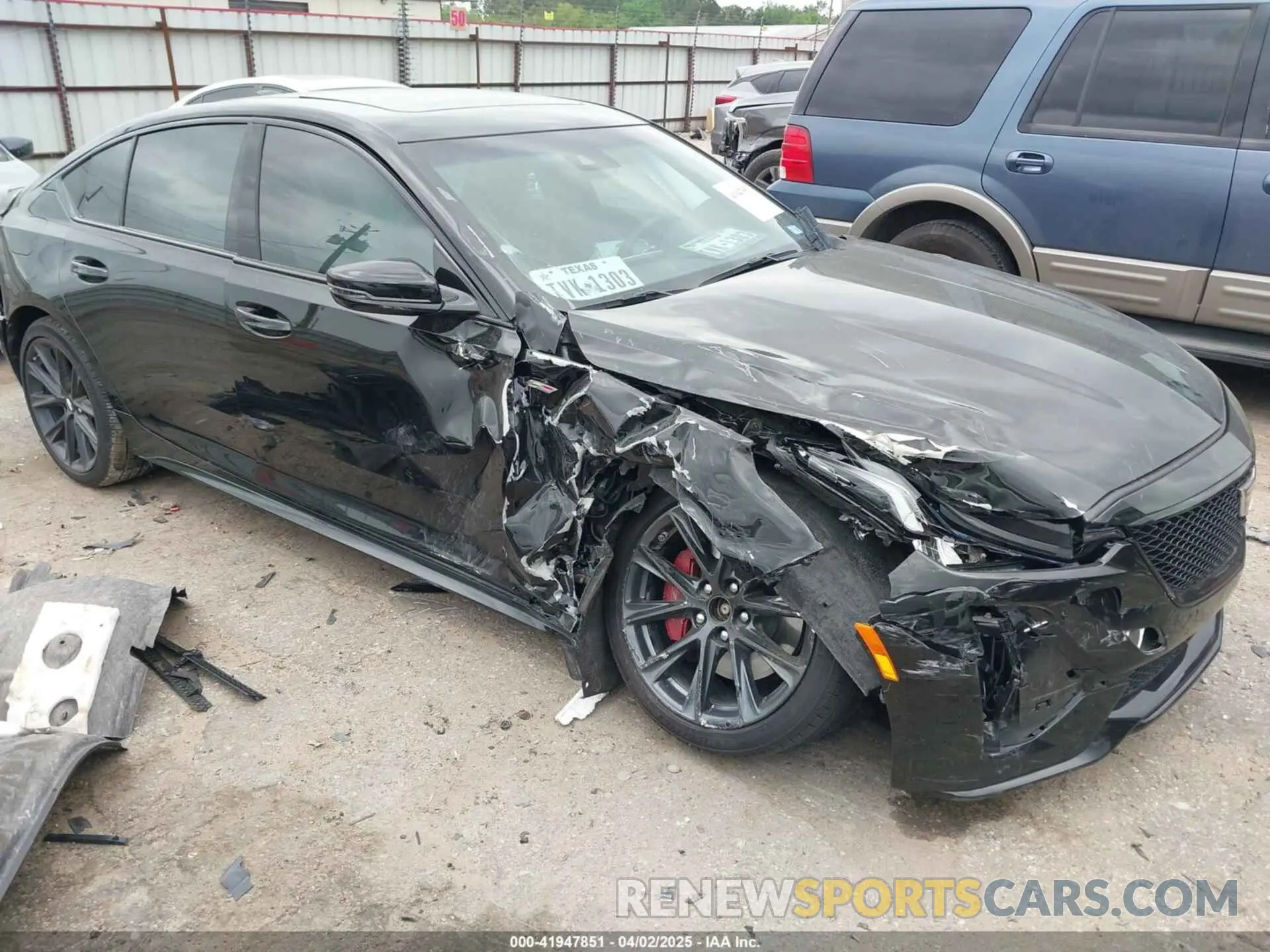 1 Photograph of a damaged car 1G6DV5RW1R0103841 CADILLAC CT5-V 2024
