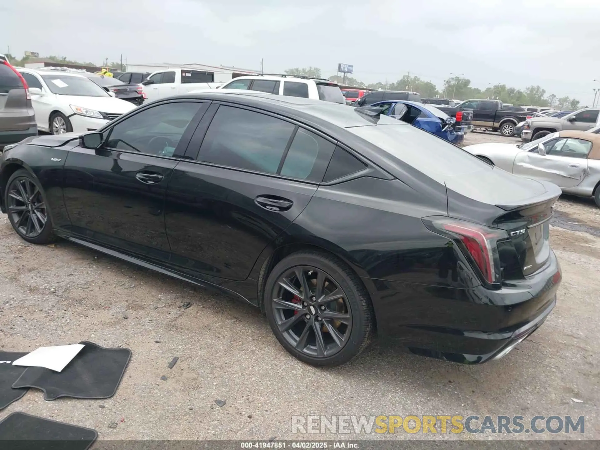 3 Photograph of a damaged car 1G6DV5RW1R0103841 CADILLAC CT5-V 2024