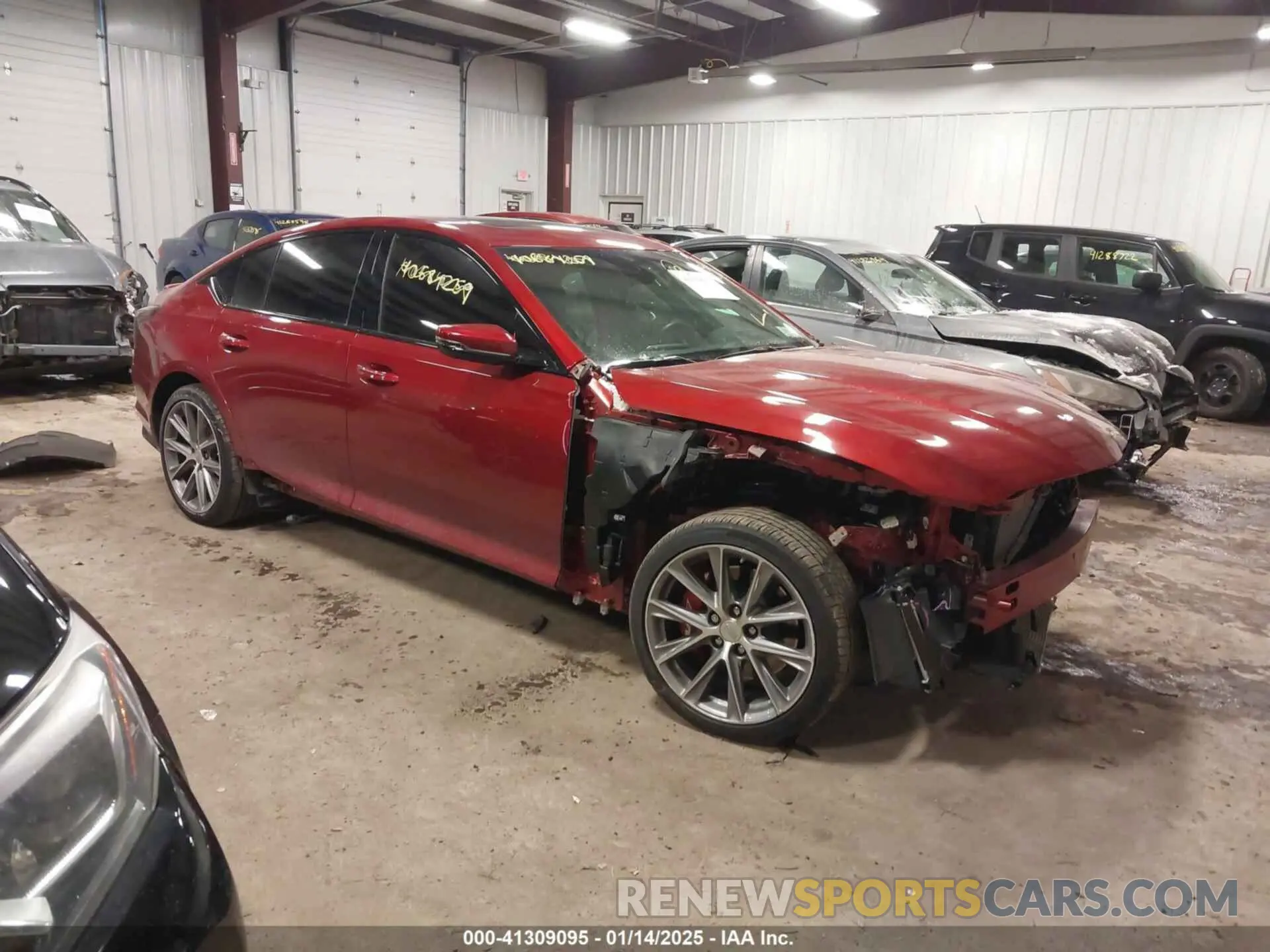 1 Photograph of a damaged car 1G6DV5RW8R0101228 CADILLAC CT5-V 2024