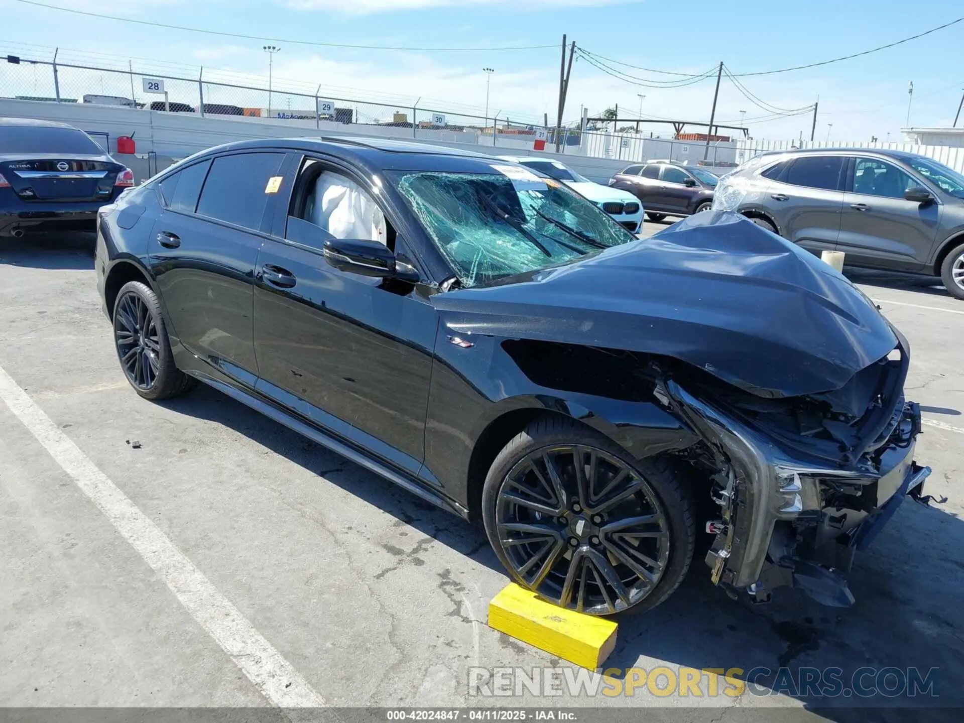 1 Photograph of a damaged car 1G6DR5RW2S0105723 CADILLAC CT5-V 2025
