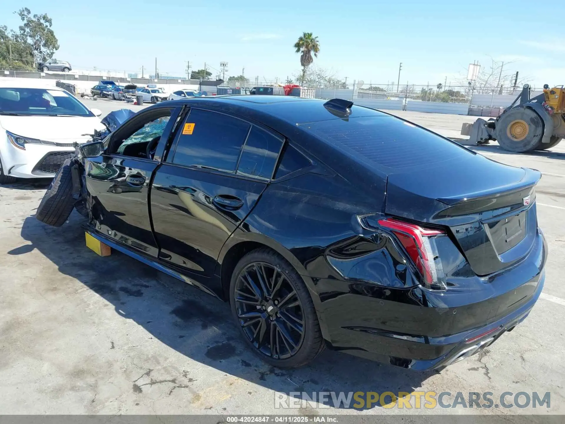 3 Photograph of a damaged car 1G6DR5RW2S0105723 CADILLAC CT5-V 2025
