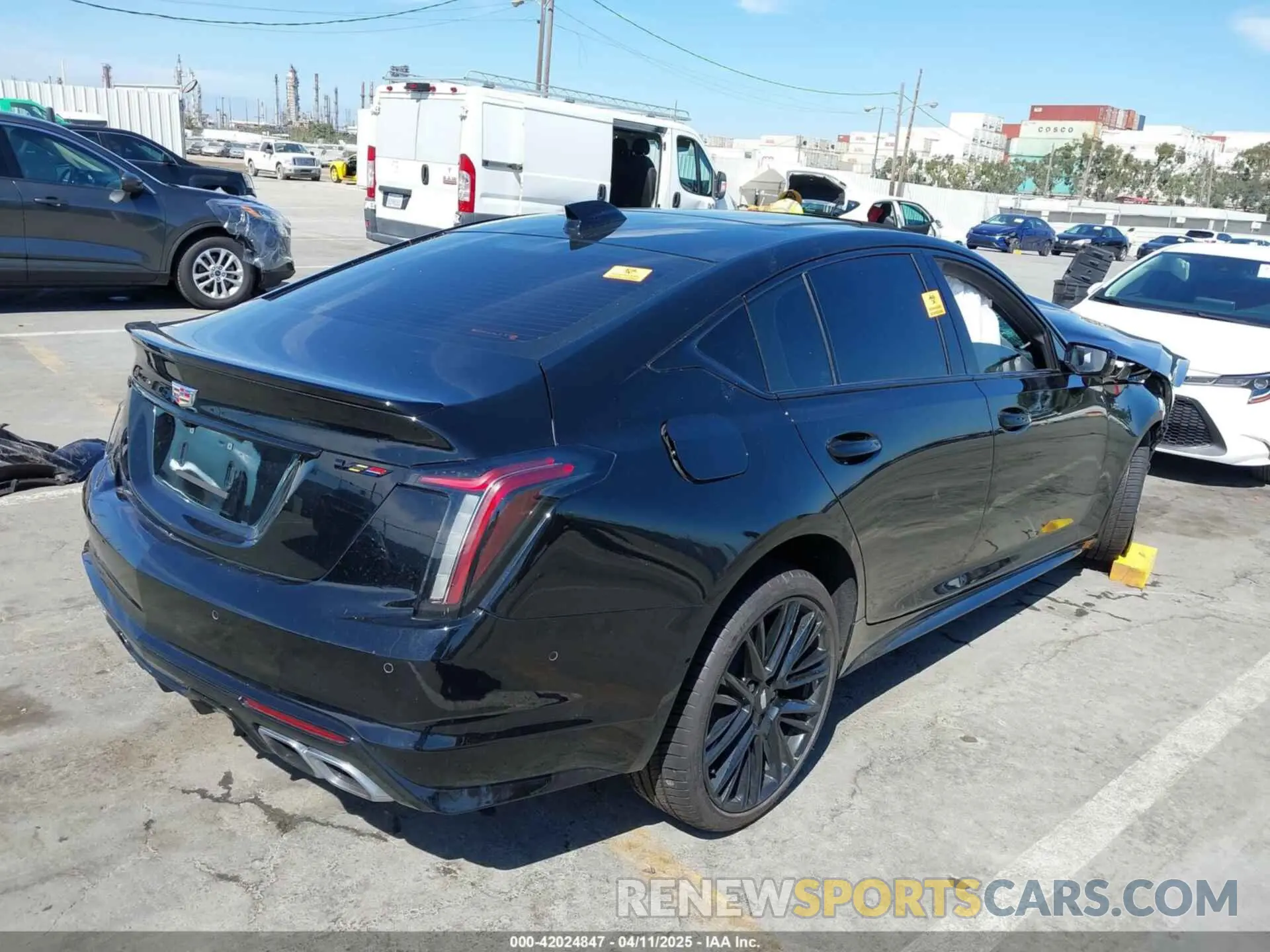 4 Photograph of a damaged car 1G6DR5RW2S0105723 CADILLAC CT5-V 2025