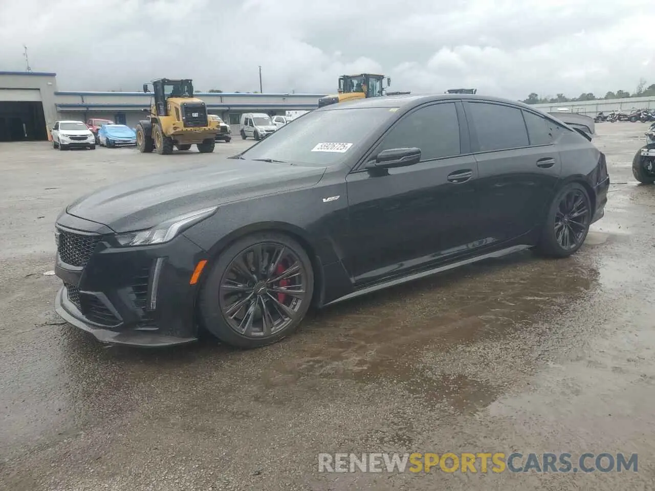 1 Photograph of a damaged car 1G6DY5R61P0860968 CADILLAC CT5-V BLAC 2023