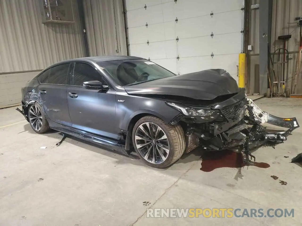 4 Photograph of a damaged car 1G6DY5R65P0810719 CADILLAC CT5-V BLAC 2023