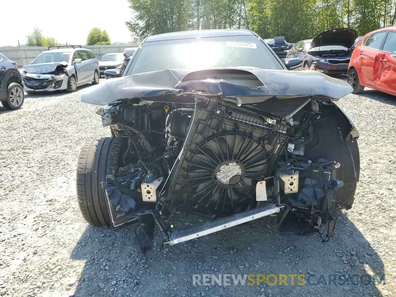 5 Photograph of a damaged car 1G6D25R69R0860737 CADILLAC CT5-V BLAC 2024