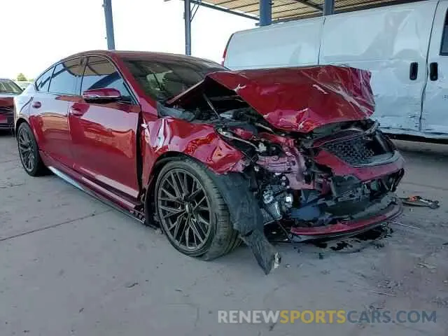 11 Photograph of a damaged car 1G6D35R62R0810954 CADILLAC CT5-V BLAC 2024