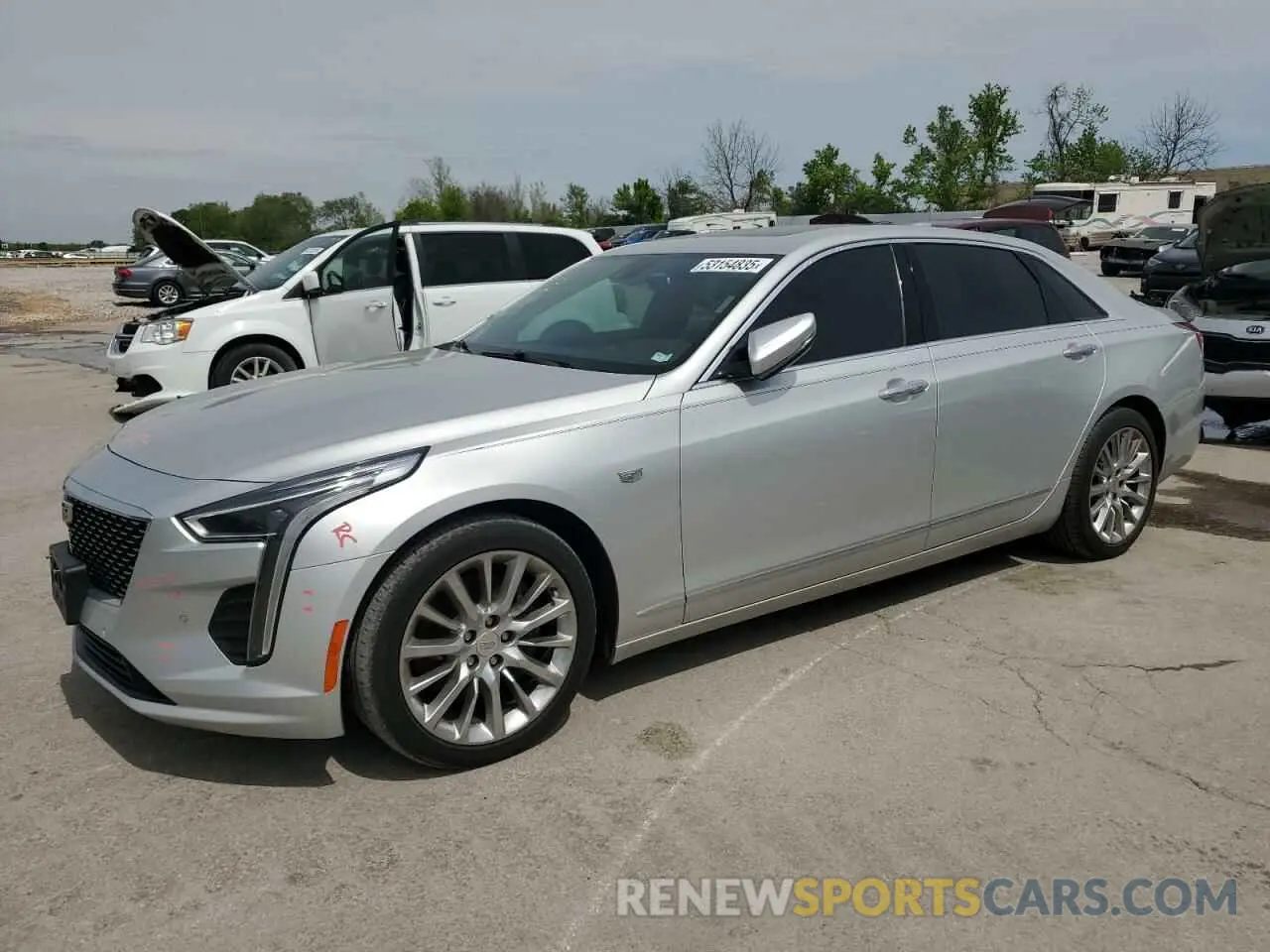 1 Photograph of a damaged car 1G6KB5RS3KU134701 CADILLAC CT6 2019