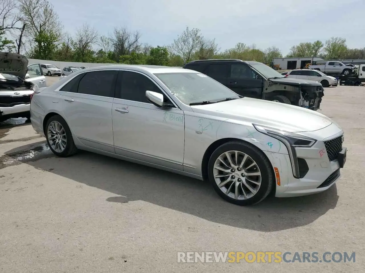4 Photograph of a damaged car 1G6KB5RS3KU134701 CADILLAC CT6 2019