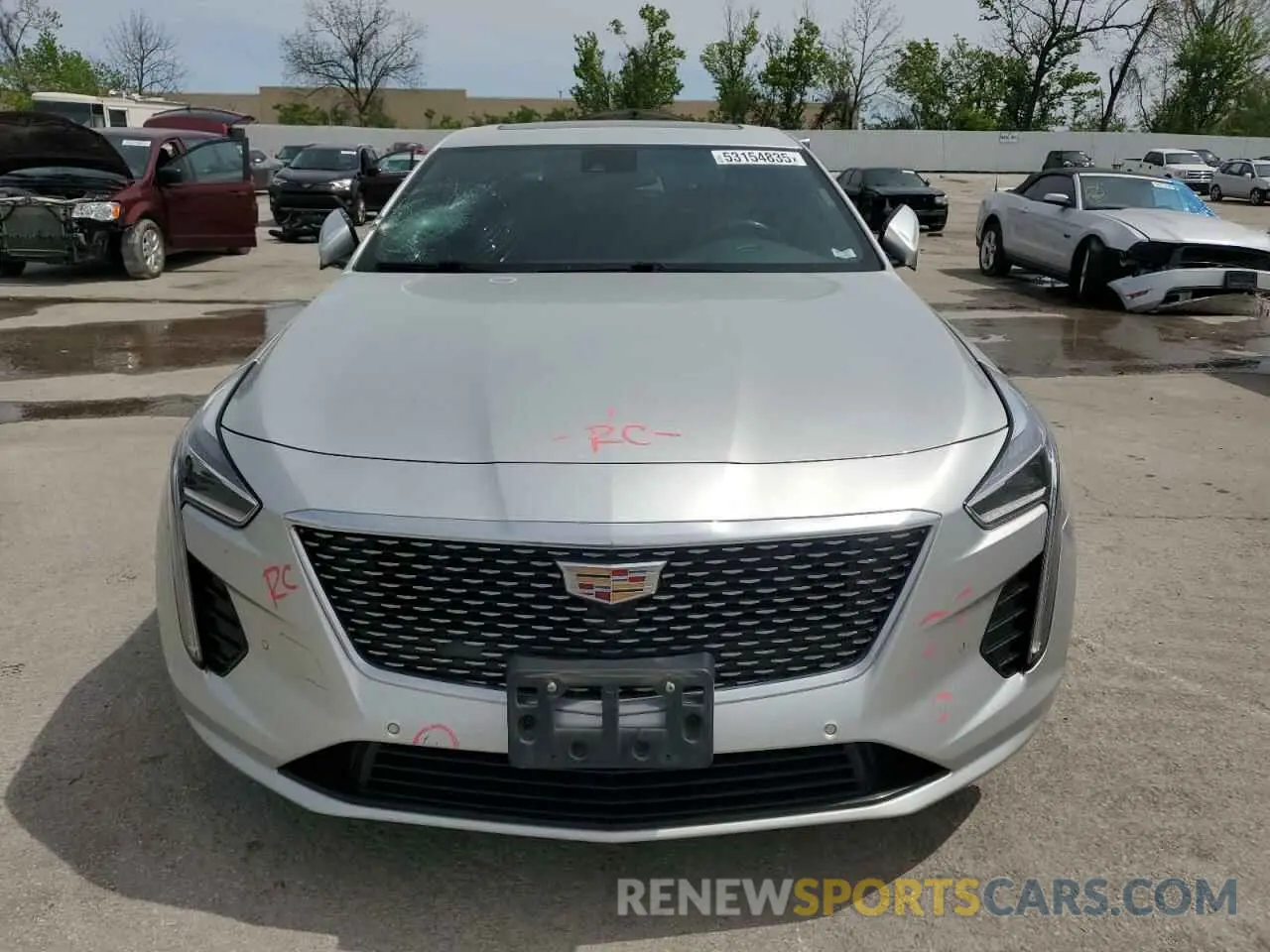 5 Photograph of a damaged car 1G6KB5RS3KU134701 CADILLAC CT6 2019