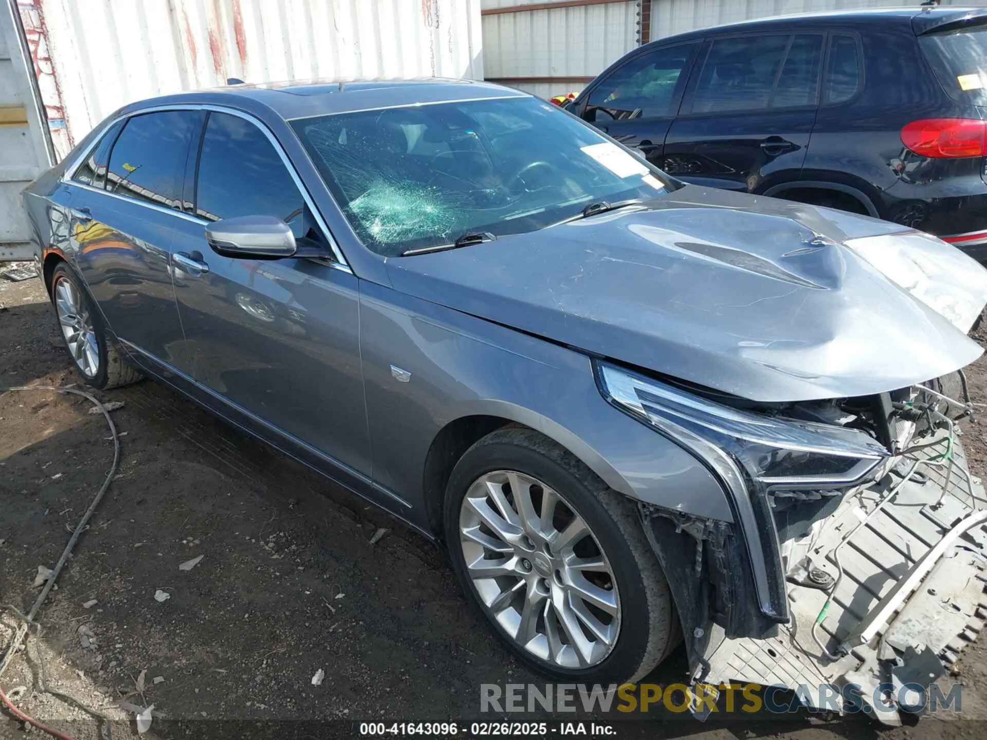 1 Photograph of a damaged car 1G6KB5RS6KU117472 CADILLAC CT6 2019